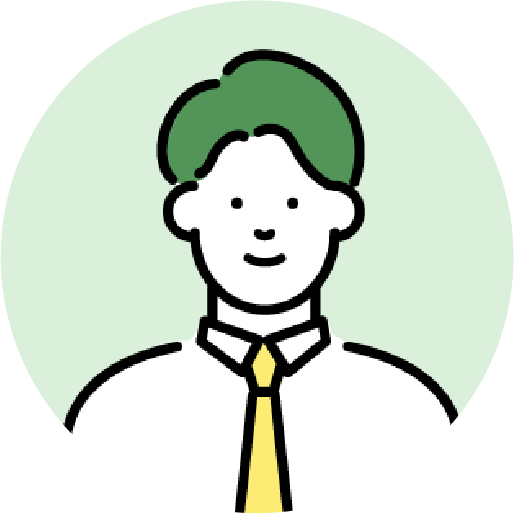 男性の絵